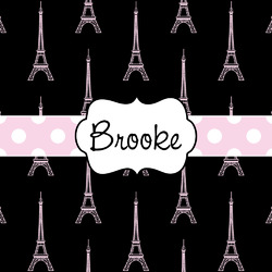 Black Eiffel Tower