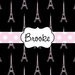 Black Eiffel Tower