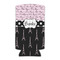 Paris Bonjour and Eiffel Tower Can Cooler (tall 12 oz) (Personalized)
