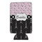 Paris Bonjour and Eiffel Tower 16oz Can Sleeve - Set of 4 - FRONT