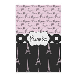 Paris Bonjour and Eiffel Tower Posters - Matte - 20x30 (Personalized)
