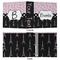 Paris Bonjour and Eiffel Tower 3 Ring Binders - Full Wrap - 2" - APPROVAL