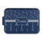Paris Bonjour and Eiffel Tower Aluminum Baking Pan with Navy Lid (Personalized)