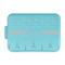 Paris Bonjour and Eiffel Tower Aluminum Baking Pan with Teal Lid (Personalized)