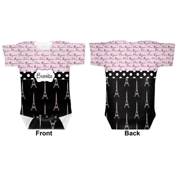 Paris Bonjour and Eiffel Tower Baby Bodysuit Approval