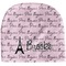 Paris Bonjour and Eiffel Tower Baby Hat Beanie