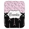 Paris Bonjour and Eiffel Tower Baby Swaddling Blanket (Personalized)