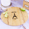 Paris Bonjour and Eiffel Tower Bamboo Cutting Board - In Context