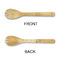 Paris Bonjour and Eiffel Tower Bamboo Sporks - Double Sided - APPROVAL