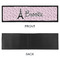 Paris Bonjour and Eiffel Tower Bar Mat - Large - APPROVAL