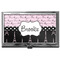 Paris Bonjour and Eiffel Tower Business Card Case