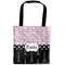 Paris Bonjour and Eiffel Tower Auto Back Seat Organizer Bag (Personalized)