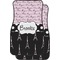 Paris Bonjour and Eiffel Tower Car Floor Mats (Front Seat) (Personalized)