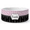 Paris Bonjour and Eiffel Tower Ceramic Dog Bowl (Personalized)