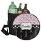 Paris Bonjour and Eiffel Tower Collapsible Personalized Cooler & Seat