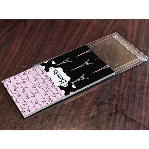 Paris Bonjour and Eiffel Tower Colored Pencils - In Package