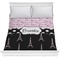 Paris Bonjour and Eiffel Tower Comforter (Queen)