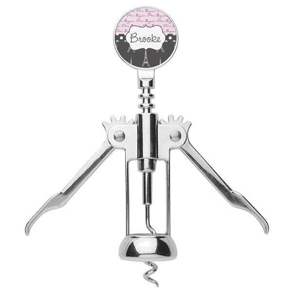 Paris Bonjour and Eiffel Tower Corkscrew - Alt