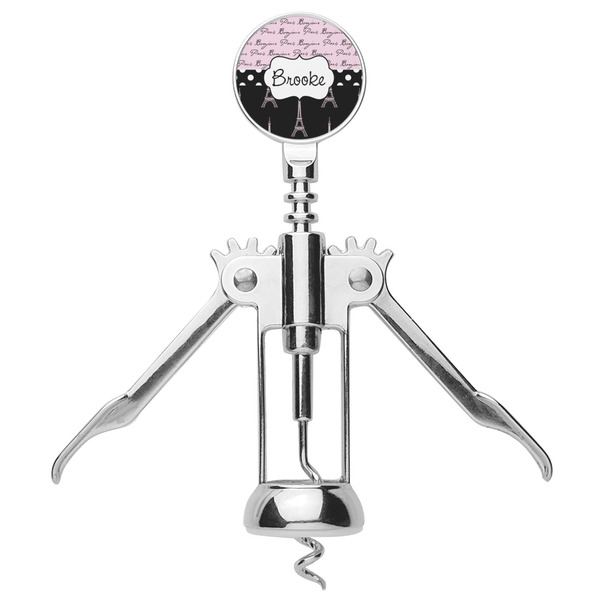 Paris Bonjour and Eiffel Tower Corkscrew - Alt