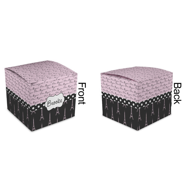 Paris Bonjour and Eiffel Tower Cubic Gift Box - Approval