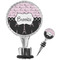 Paris Bonjour and Eiffel Tower Custom Bottle Stopper (main and full view)
