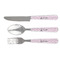Paris Bonjour and Eiffel Tower Cutlery Set (Personalized)