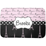 Paris Bonjour and Eiffel Tower Dish Drying Mat (Personalized)