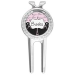 Paris Bonjour and Eiffel Tower Golf Divot Tool & Ball Marker (Personalized)