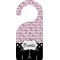 Paris Bonjour and Eiffel Tower Door Hanger (Personalized)