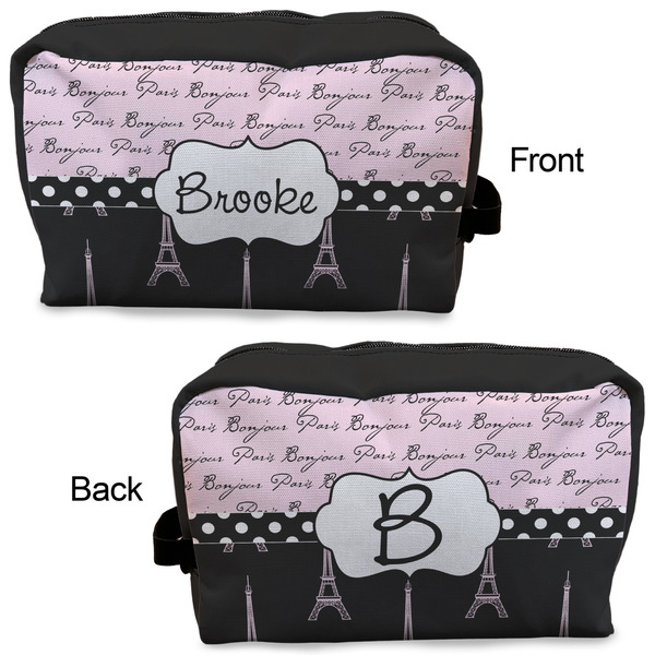 Paris Bonjour and Eiffel Tower Dopp Kit - Approval