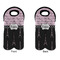 Paris Bonjour and Eiffel Tower Double Wine Tote - APPROVAL (new)