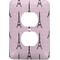 Paris Bonjour and Eiffel Tower Electric Outlet Plate
