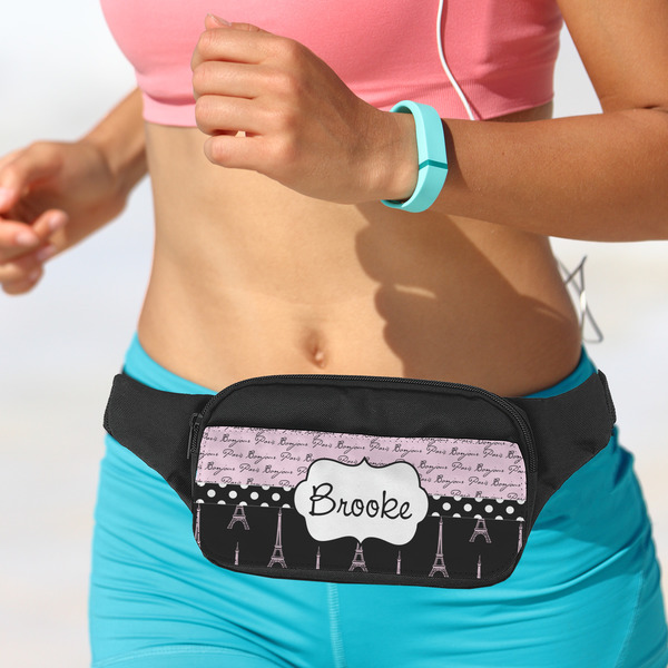 Paris Bonjour and Eiffel Tower Fanny Packs - LIFESTYLE