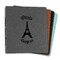 Paris Bonjour and Eiffel Tower Leather Binders - 1" - Color Options