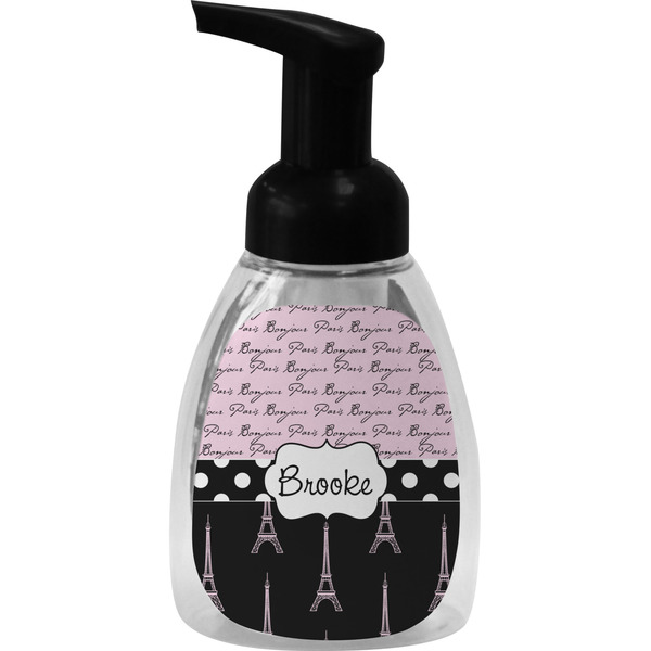 Paris Bonjour and Eiffel Tower Foam Soap Bottle