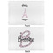 Paris Bonjour and Eiffel Tower Full Pillow Case - APPROVAL (partial print)