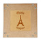 Paris Bonjour and Eiffel Tower Genuine Leather Valet Trays - FRONT