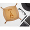 Paris Bonjour and Eiffel Tower Genuine Leather Valet Trays - LIFESTYLE