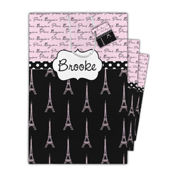 Paris Bonjour and Eiffel Tower Gift Bag (Personalized)