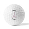Paris Bonjour and Eiffel Tower Golf Balls - Generic - Set of 12 - FRONT