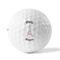 Paris Bonjour and Eiffel Tower Golf Balls - Titleist - Set of 3 - FRONT