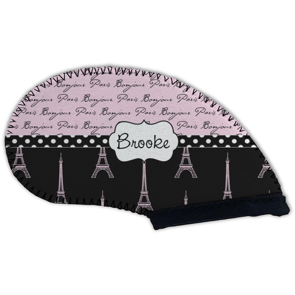Paris Bonjour and Eiffel Tower Golf Club Covers - BACK