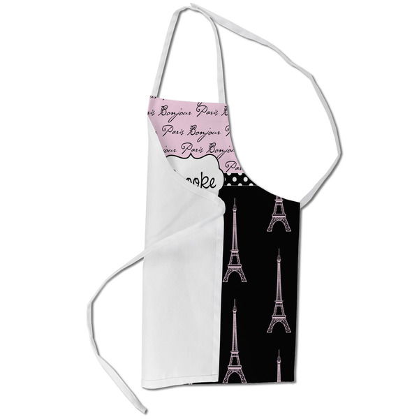 Paris Bonjour and Eiffel Tower Kid's Aprons - Small - Main