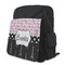 Paris Bonjour and Eiffel Tower Kid's Backpack - MAIN