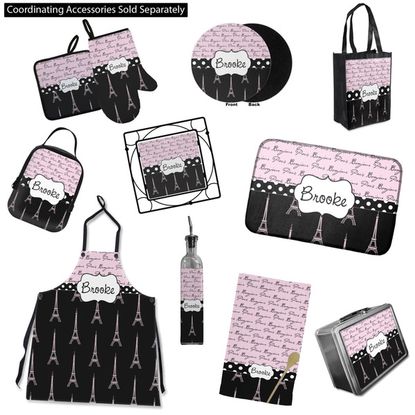 Paris Bonjour and Eiffel Tower Kitchen Accessories & Decor