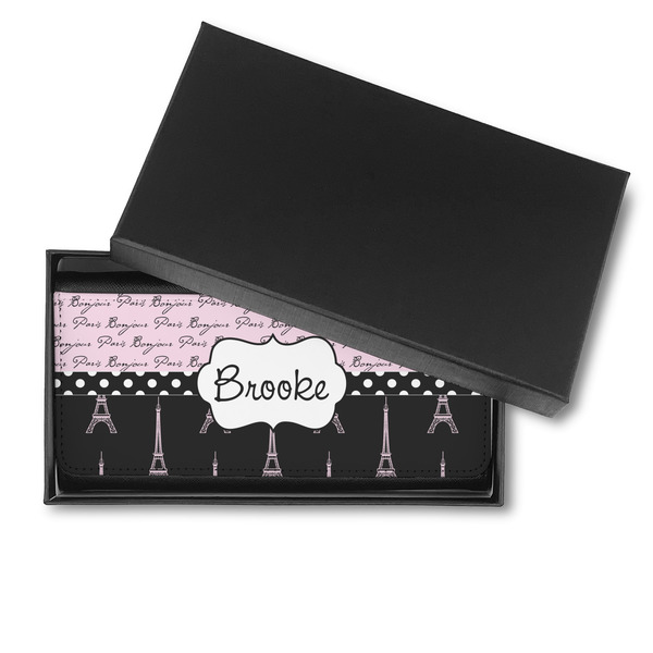 Paris Bonjour and Eiffel Tower Ladies Wallet - in box