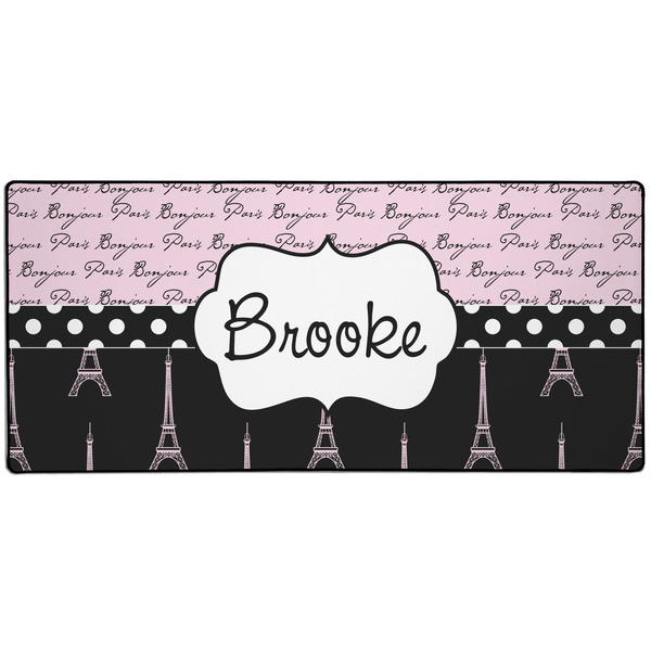 Paris Bonjour and Eiffel Tower Large Gaming Mats - APPROVAL