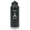 Paris Bonjour and Eiffel Tower Water Bottle - Laser Engraved - Front (Personalized)