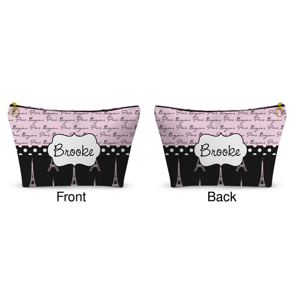 Paris Bonjour and Eiffel Tower Makeup Bag Approval