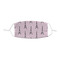 Paris Bonjour and Eiffel Tower Kid's Cloth Face Mask - XSmall